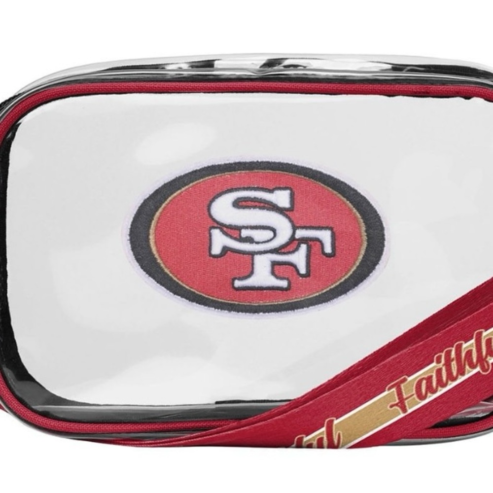 NFL Crossbody Bag - Red, White, Black